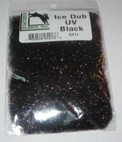 Ice dub Hareline UV black